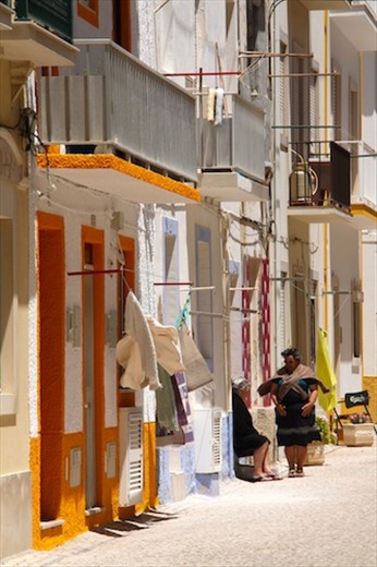 Quaint lanes of Nazare
