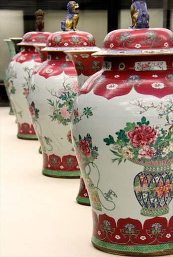 Chinese vases, Calouste Gulbenkian Museum, Lisbon