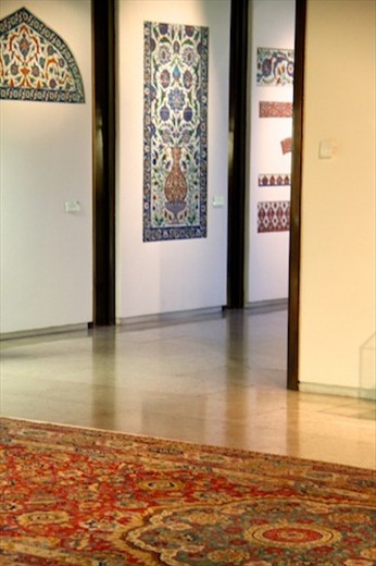 Persian carpets and Islamic tiles, Calouste Gulbenkian Museum