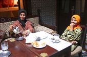 Morning tea, Hotel El Reducto, Tétouan: by vagabondstoo, Views[497]