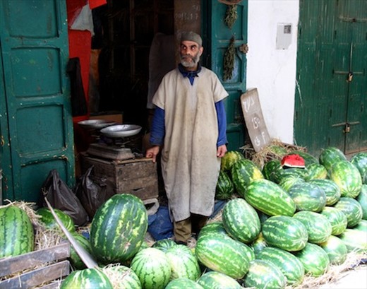 Watermellon man, Tétouan medina