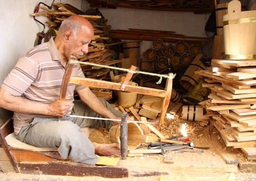 Woodworkers' souk, Fez medina
