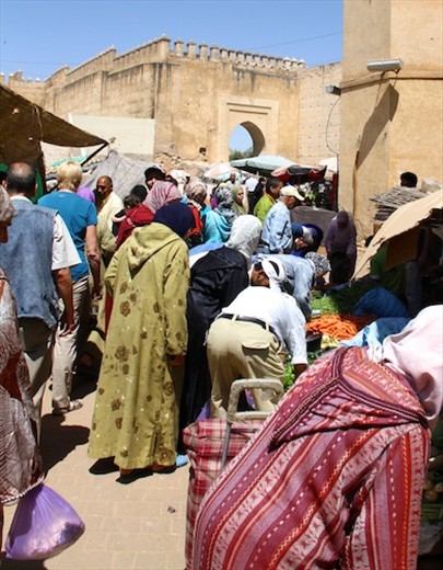 Bab Ainzleten, Fez medina
