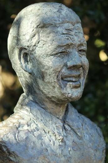 Bust of Nelson Mandela, Kirstenbosch National Botanical Garden