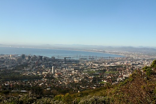 Cape Town from Table Mountain