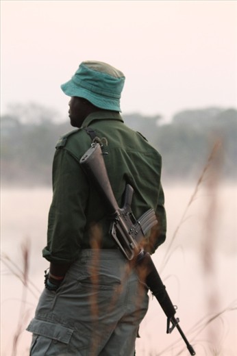 Vincent, the guide, Kasungu NP