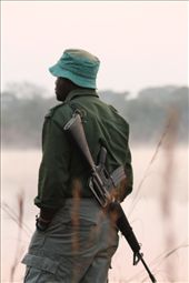 Vincent, the guide, Kasungu NP: by vagabondstoo, Views[492]