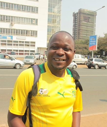 Keith, a sunny smile and a bright outlook