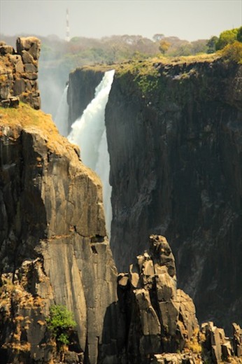 Looking towards Zimbabwe, Victoria Falls