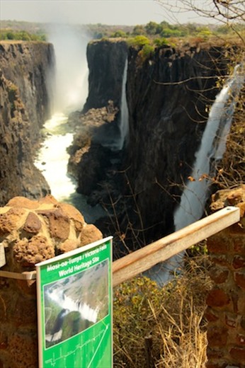 As it is and as it could be, Victoria Falls