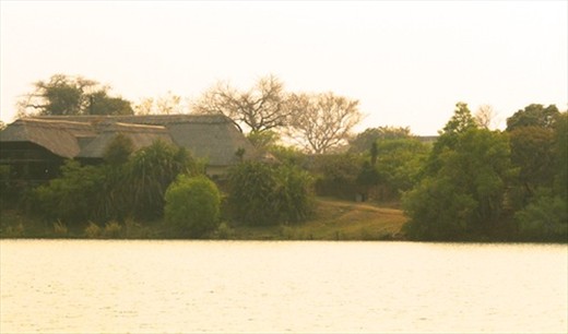 Mukambi Lodge from the Kafue River