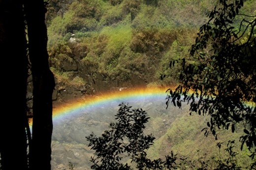 Rainbow in the gorge