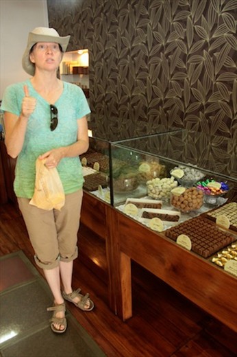 Debbie jonesing for some chocolate, 'Tana