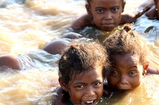 Cooling off on shot day, Ankarafantsika National Park