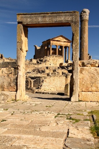 Temple of Mercury, Dougga