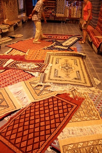 Berber carpets, Tunis medina
