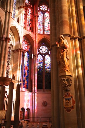 Stained glass, Trier Cathedral