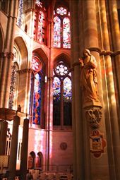 Stained glass, Trier Cathedral: by vagabondstoo, Views[457]