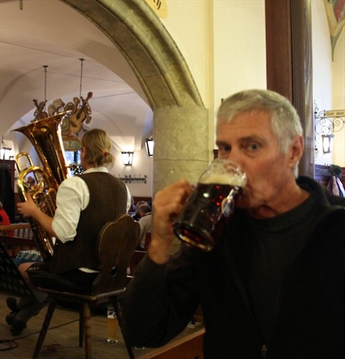 Dunkelbier, a Christmas classic, Hofbrau Haus, Munich
