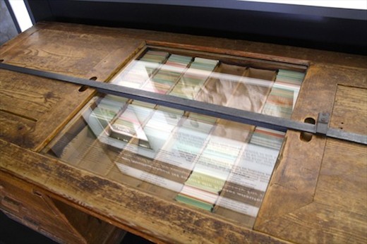 German efficiency, a card for every inmate, Dachau Concentration Camp