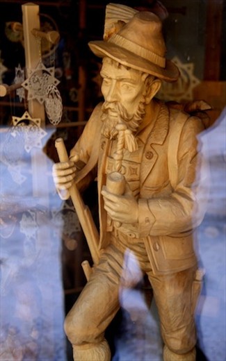 Oberammergau wood carving