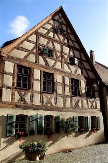 Half-timbered house, Dinkelsbuhl