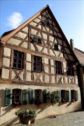 Half-timbered house, Dinkelsbuhl: by vagabondstoo, Views[421]