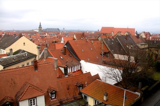 Rooftop view, Bamburg