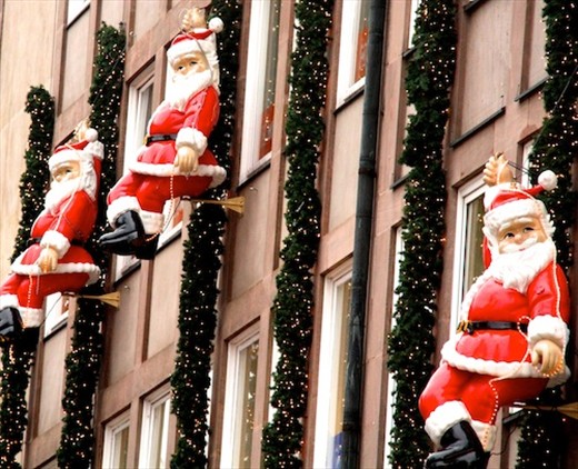 Santas, Christmas Market, Nuremburg