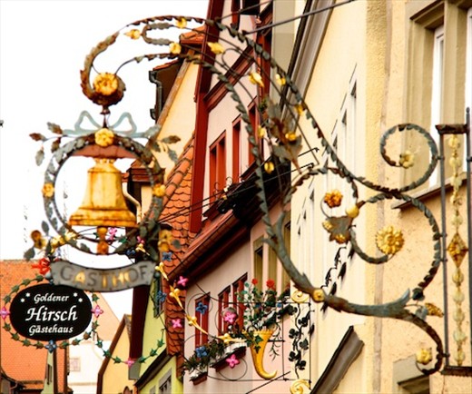 Craft signs, Rothenburg ob der Tauber