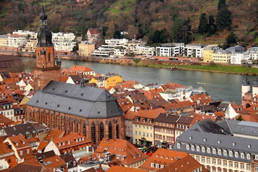 Heidelberg and the Neckar