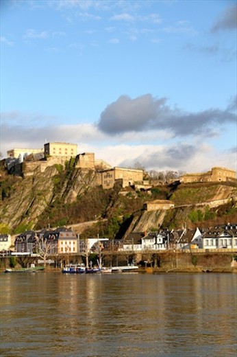 The fortress at Koblenz