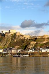 The fortress at Koblenz: by vagabondstoo, Views[597]