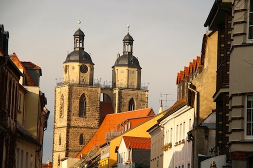 St. Marys Church where Martin Luther preached, Wittenburg