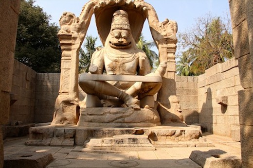 lakshimi Narasmitha Temple, Hampi