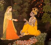 Rajasthan style painting, Prince of Wales Museum, Mumbai: by vagabondstoo, Views[745]