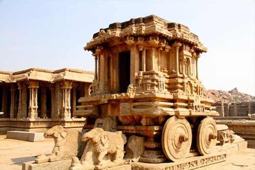 Stone Chariot at Vithala Temple, Hampi