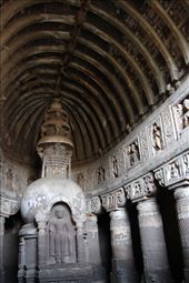 Our favorite, Cave 10, Ajanta: by vagabondstoo, Views[189]