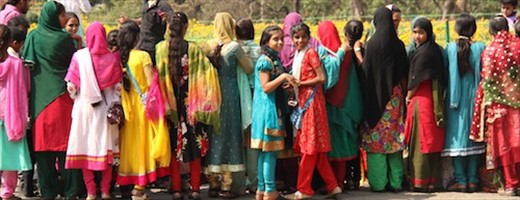 A splash of color, Ellora