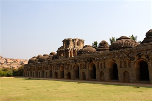 Elephant Stables, Hampi