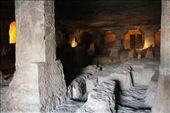 Unfinished cave, Ajanta: by vagabondstoo, Views[214]