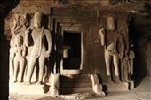Jain temple, Ellora: by vagabondstoo, Views[422]