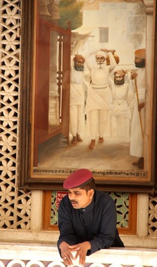 Palace guard, City Palace