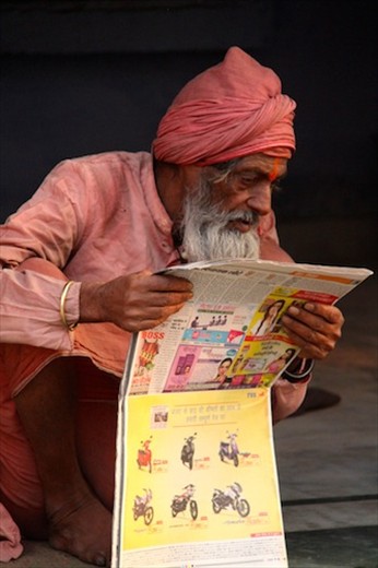 Outside the Taj Mahal, Agra