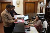 Mrs. Singh at the helm, Prem Sagar Guest House, New Delhi: by vagabondstoo, Views[587]