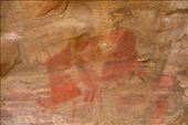 Bison (or boar?) Bhimbetka Rock Paintings: by vagabondstoo, Views[618]