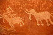 Elephant, circa 10,000 BC, Bhimbetka Rock Paintings: by vagabondstoo, Views[505]