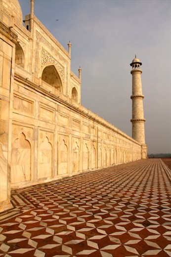 Patterns, Taj Mahal, Agra