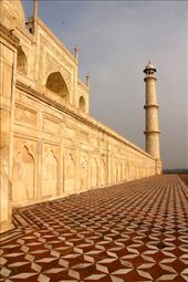 Patterns, Taj Mahal, Agra: by vagabondstoo, Views[531]