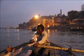 Evening cruise on the Ganges, Varanasi: by vagabondstoo, Views[182]